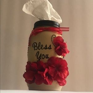 Custom Handcrafted Makeup Vanity Tissue Dispenser